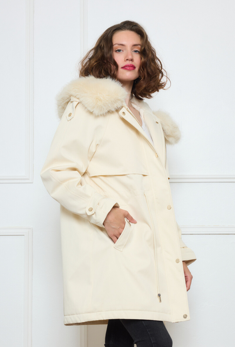 Grossiste Nana Love - Parka avec fourrure