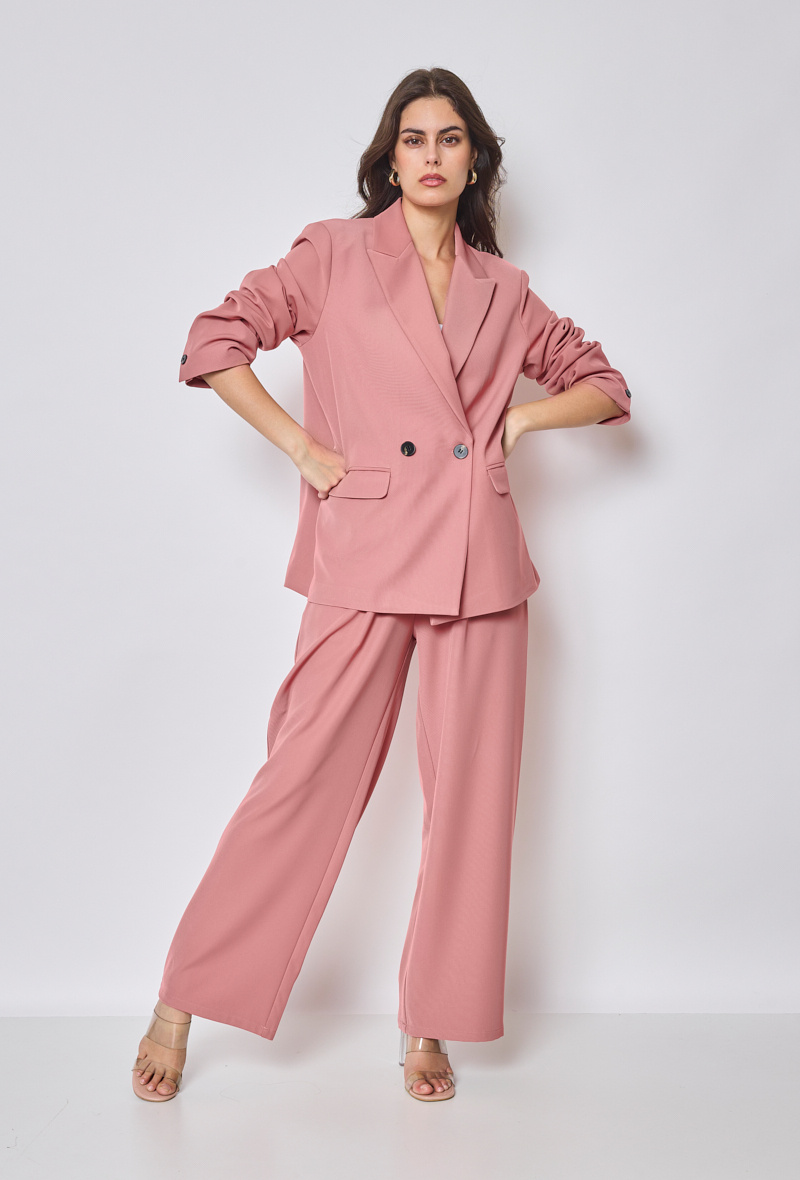 Grossista Nana Love - Set composto da giacca senza maniche e pantaloni dal taglio dritto