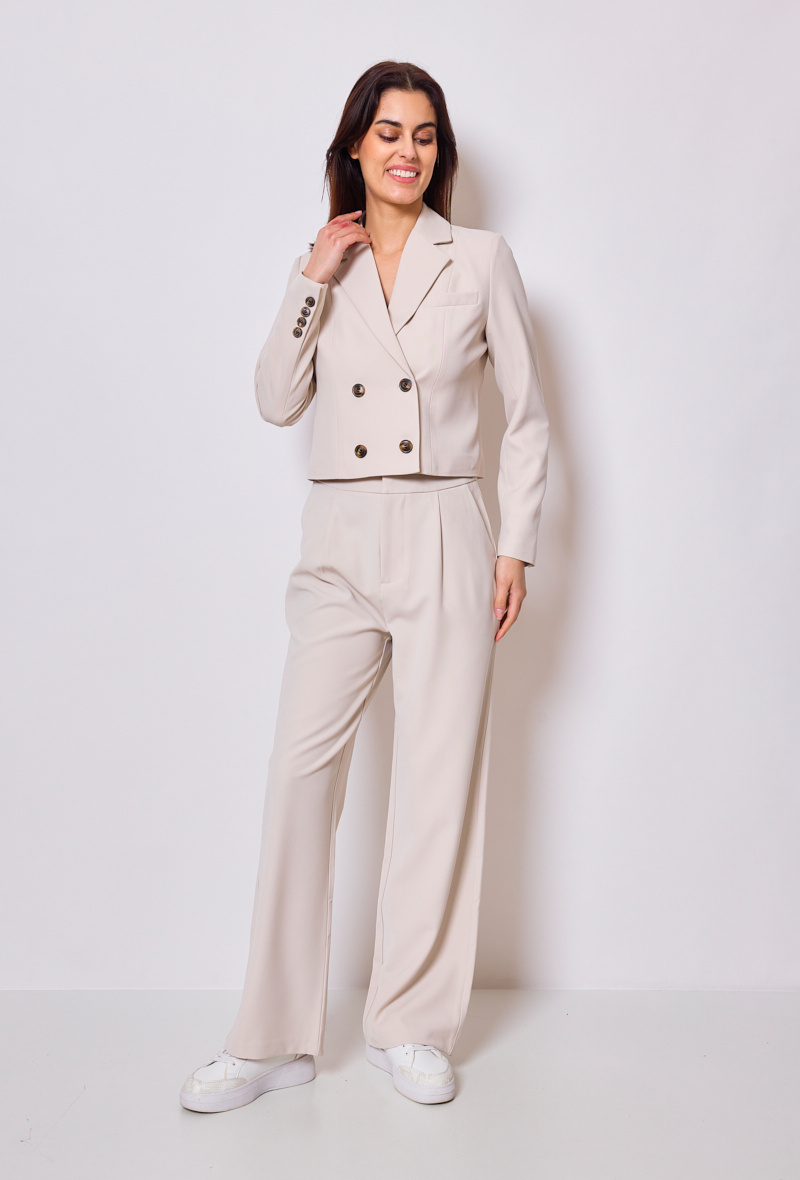 Grossista Nana Love - Set composto da giacca senza maniche e pantaloni dal taglio dritto