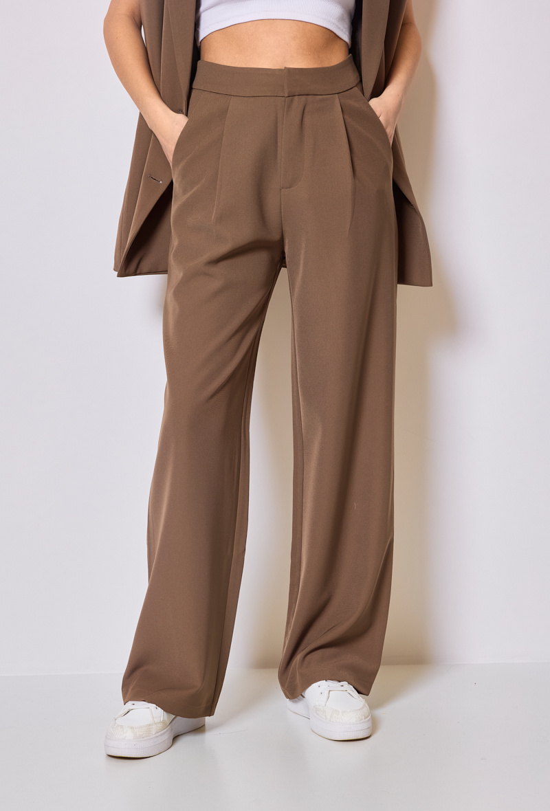 Grossista Nana Love - Pantaloni oversize a gamba dritta