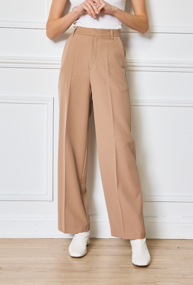 Grossista Nana Love - Pantaloni dritti con pinces in cotone