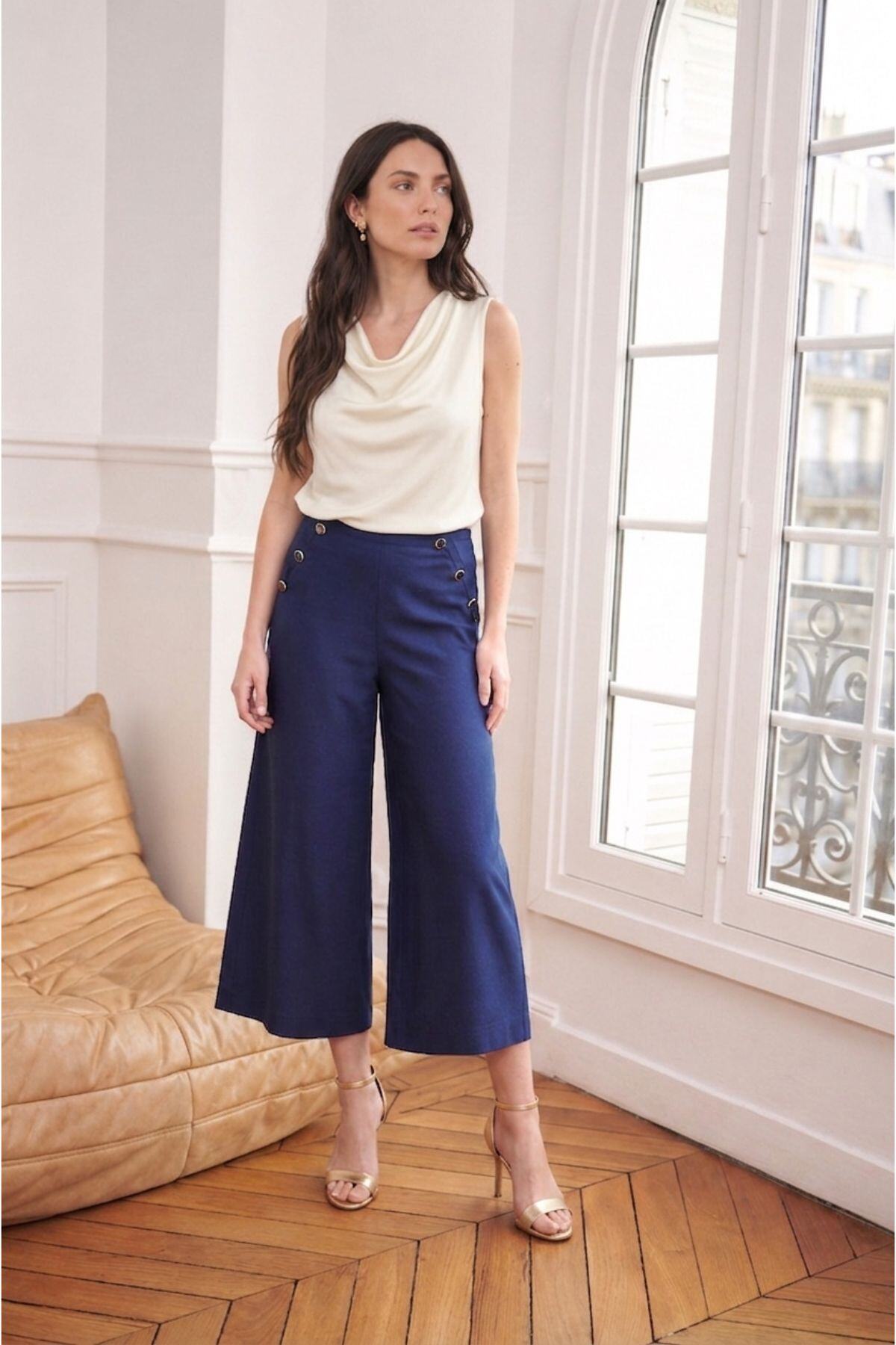 Wholesaler NATHAEL - 7/8 Sailor Pants