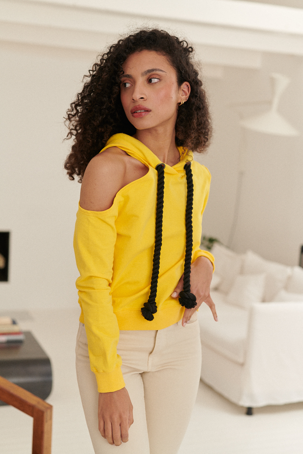 Sweat-shirt surdimensionné en jersey dégradé ASV | Emporio
