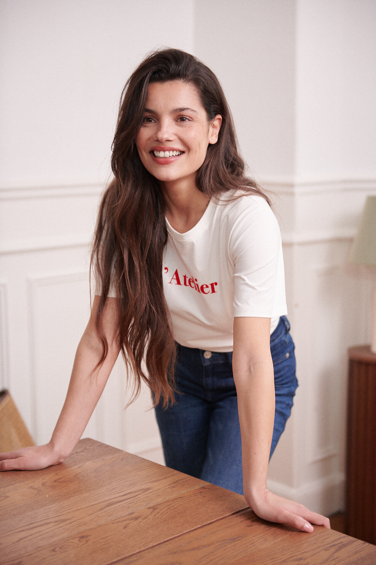 Grossiste NATHAEL - T-shirt en coton L'ATELIER