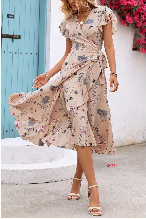 Mayorista neo image - Vestido estampado