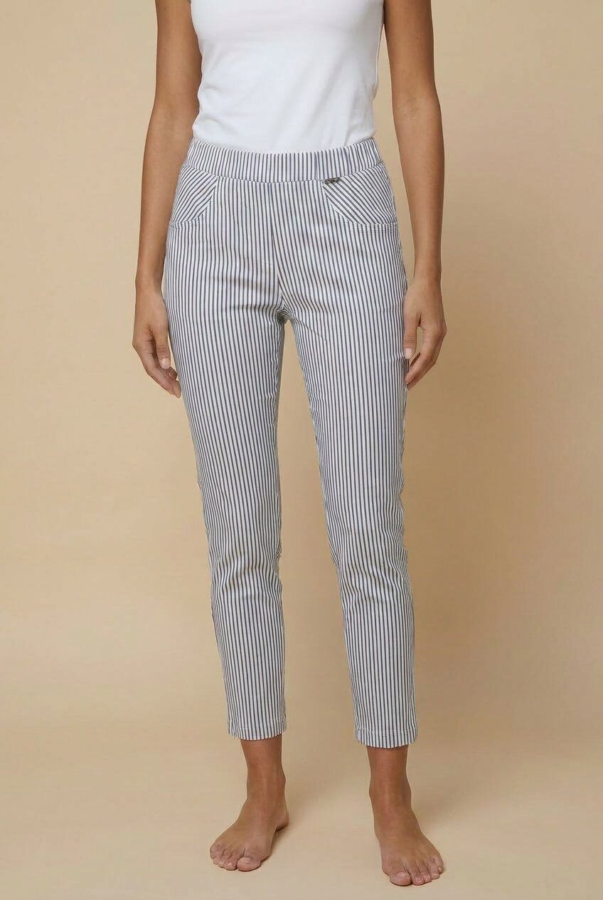 Mayorista neo image - Pantalones cortos a rayas elásticas
