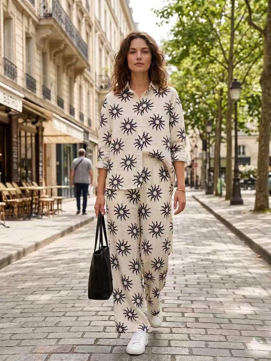 Grossiste Neslay - Ensemble chemise et pantalon