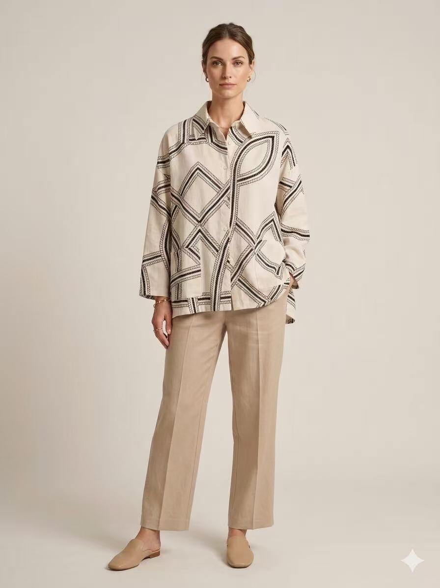 Großhändler Neslay - JACKE MIT KRAGEN