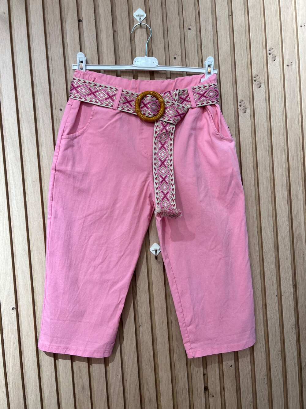 Grossiste NEW & CO - pantacour avec ceinture