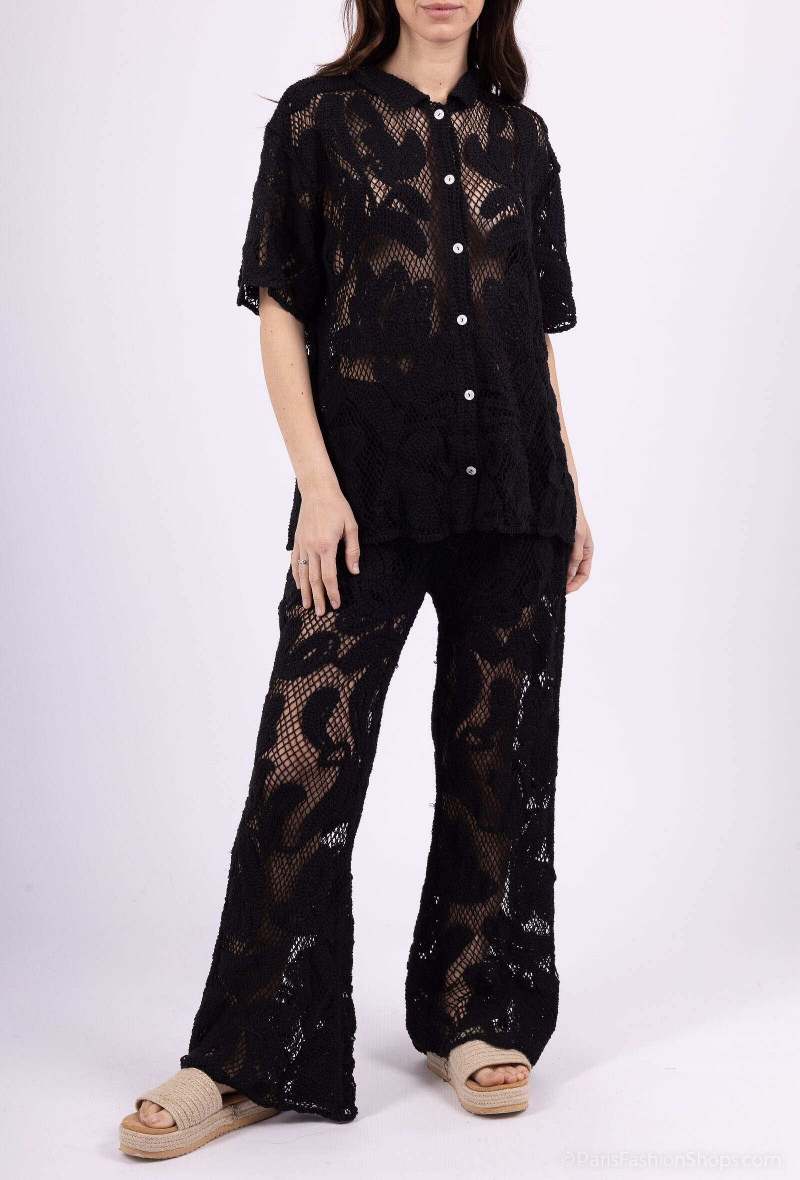 Wholesaler New Lolo - Lace pants set