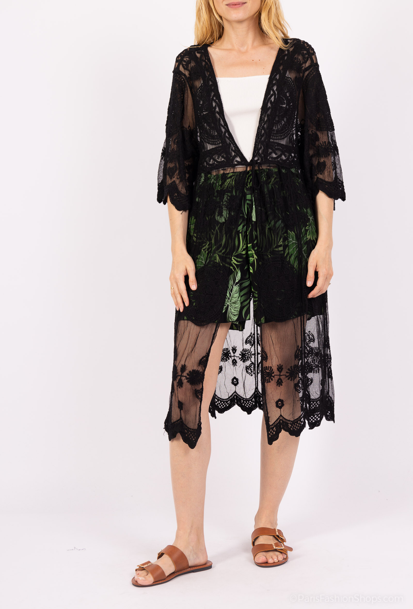 Wholesaler New Lolo - transparent vest with patterns