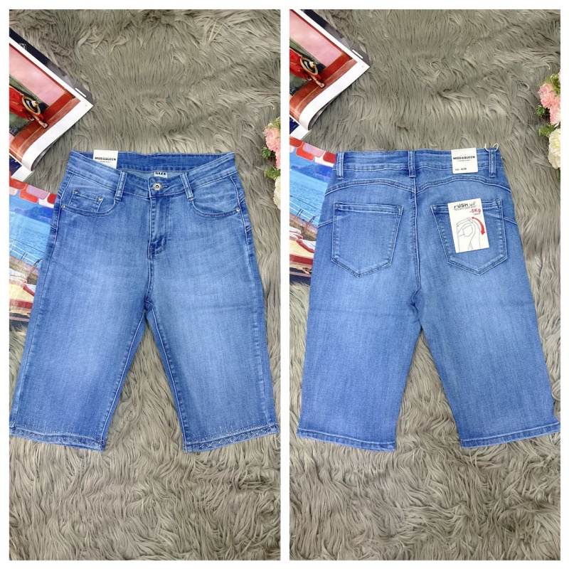 Grossiste New Lolo - pantacourt avec strass.  bien taille haute