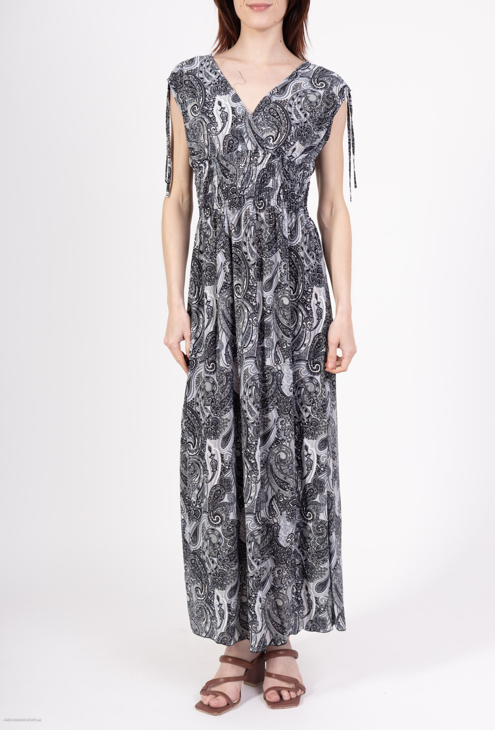 Wholesaler New Lolo - Long dress with a lot of pattern