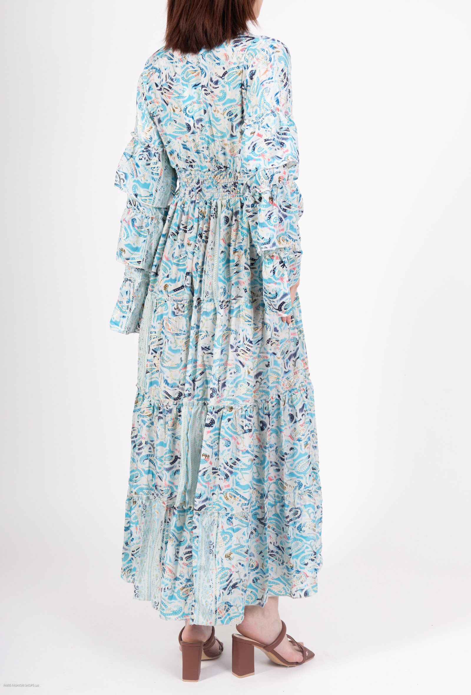Wholesaler New Lolo - Long India dress with patterns