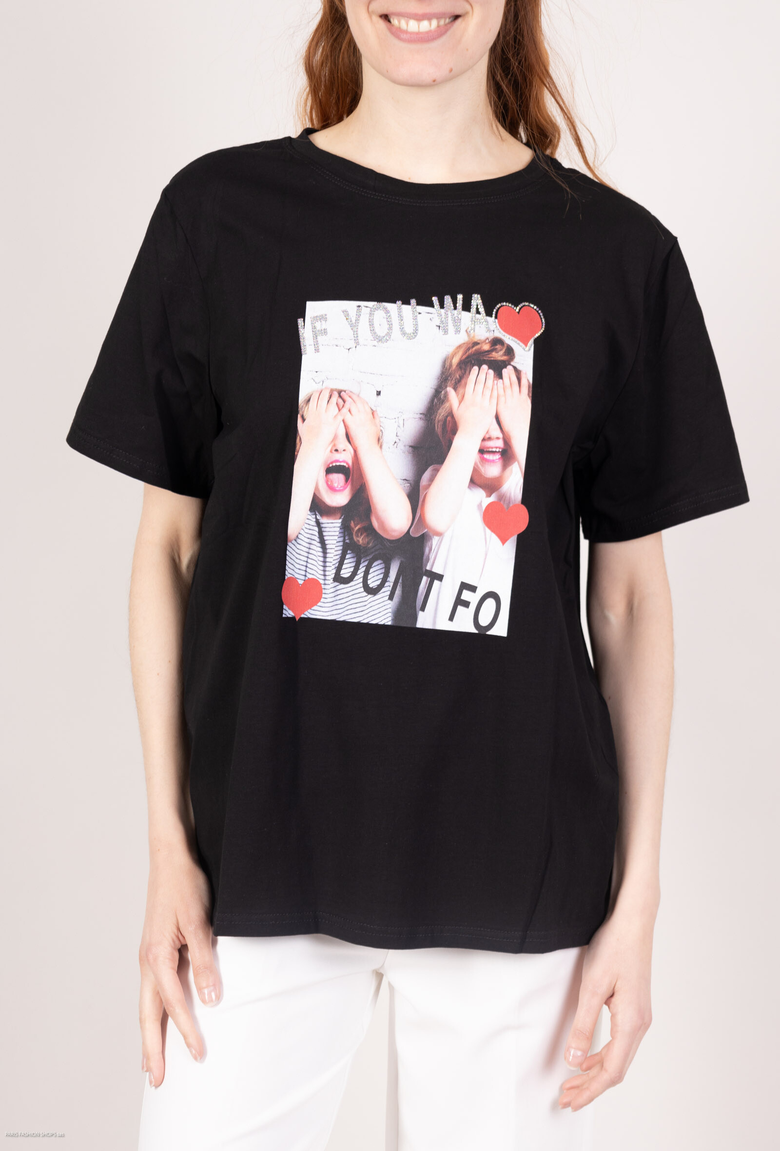 Wholesaler New Lolo - T shirt with hearts