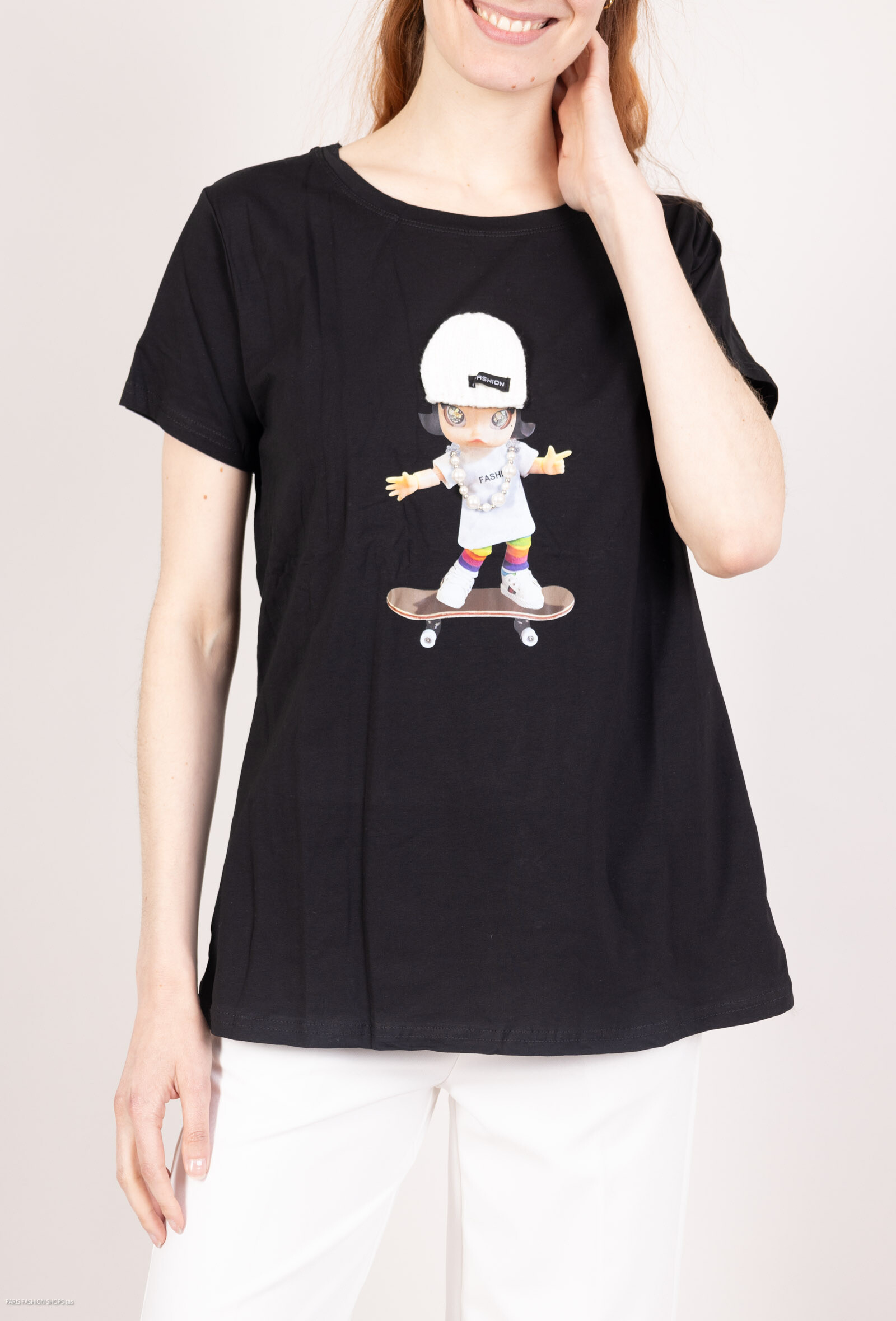 Wholesaler New Lolo - T-shirt with a girl
