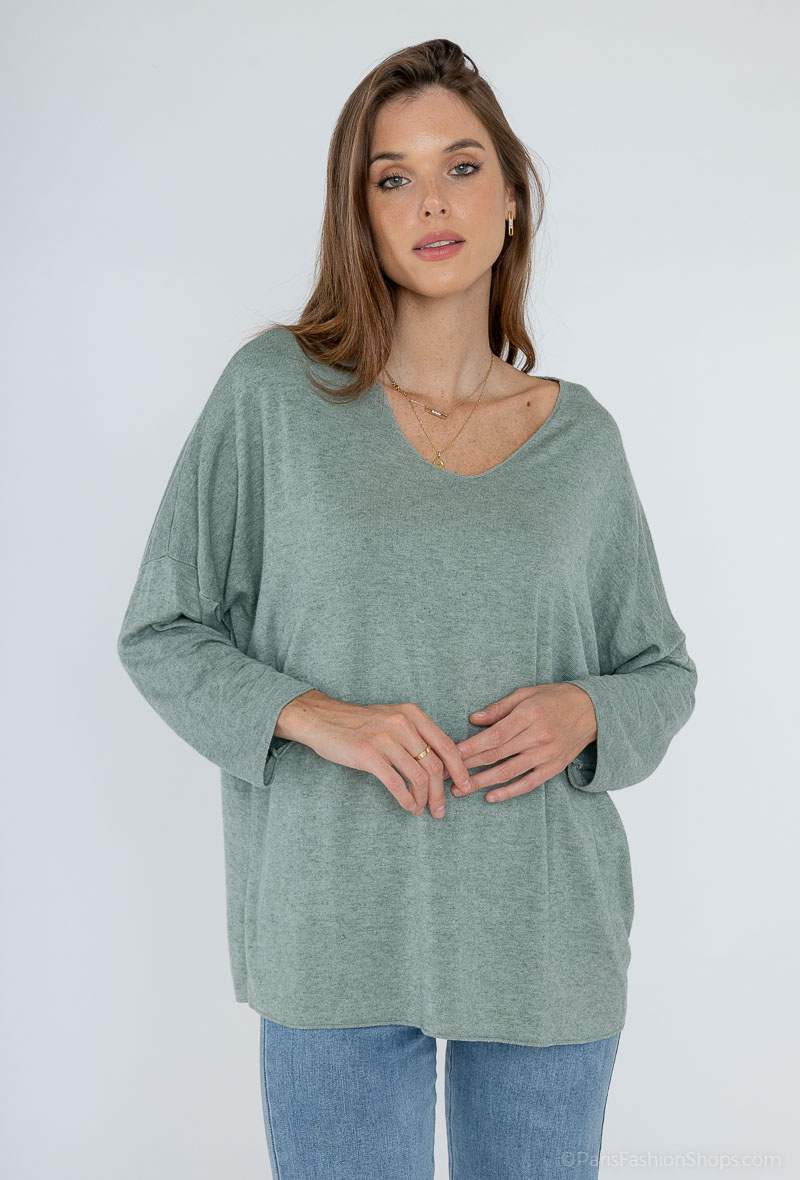 Wholesaler New Sensation - Jumper with V neck