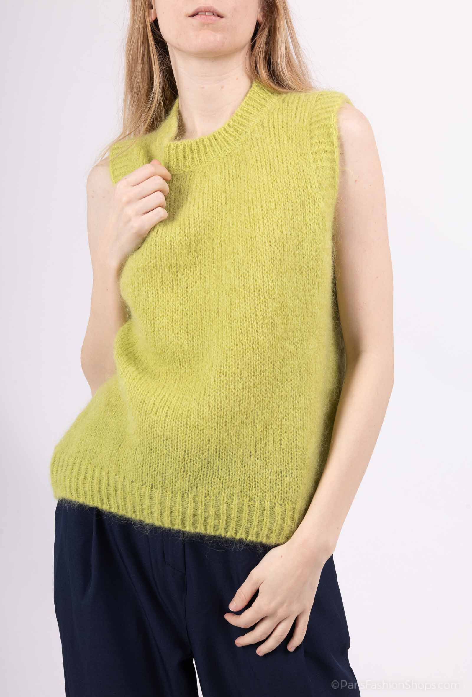 Wholesaler New Sensation - Kidmohair and woolen tank top sweater