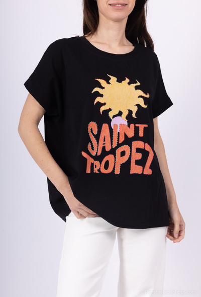 Grossiste New Sensation - TOP IMPRIMER EN MANCHES COURT. Grossiste New Sensation - TOP IMPRIMER EN MANCHES COURT.