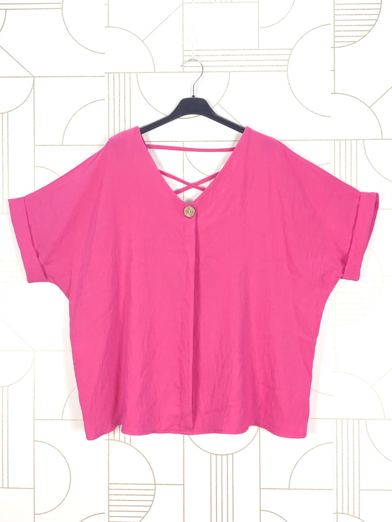 Grossiste New Sunshine - Blouse manches courtes