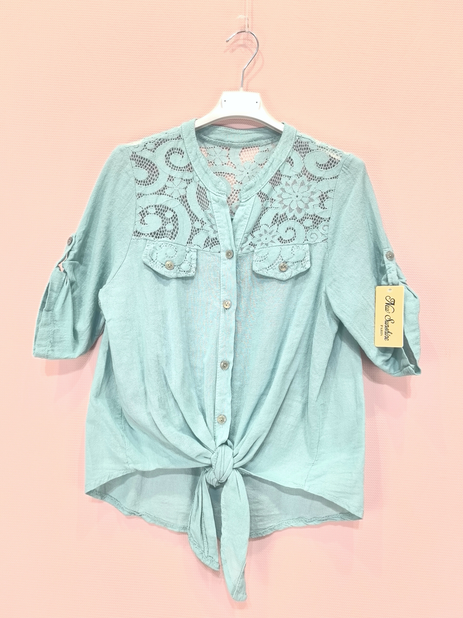 Mayorista New Sunshine - Camisa de encaje