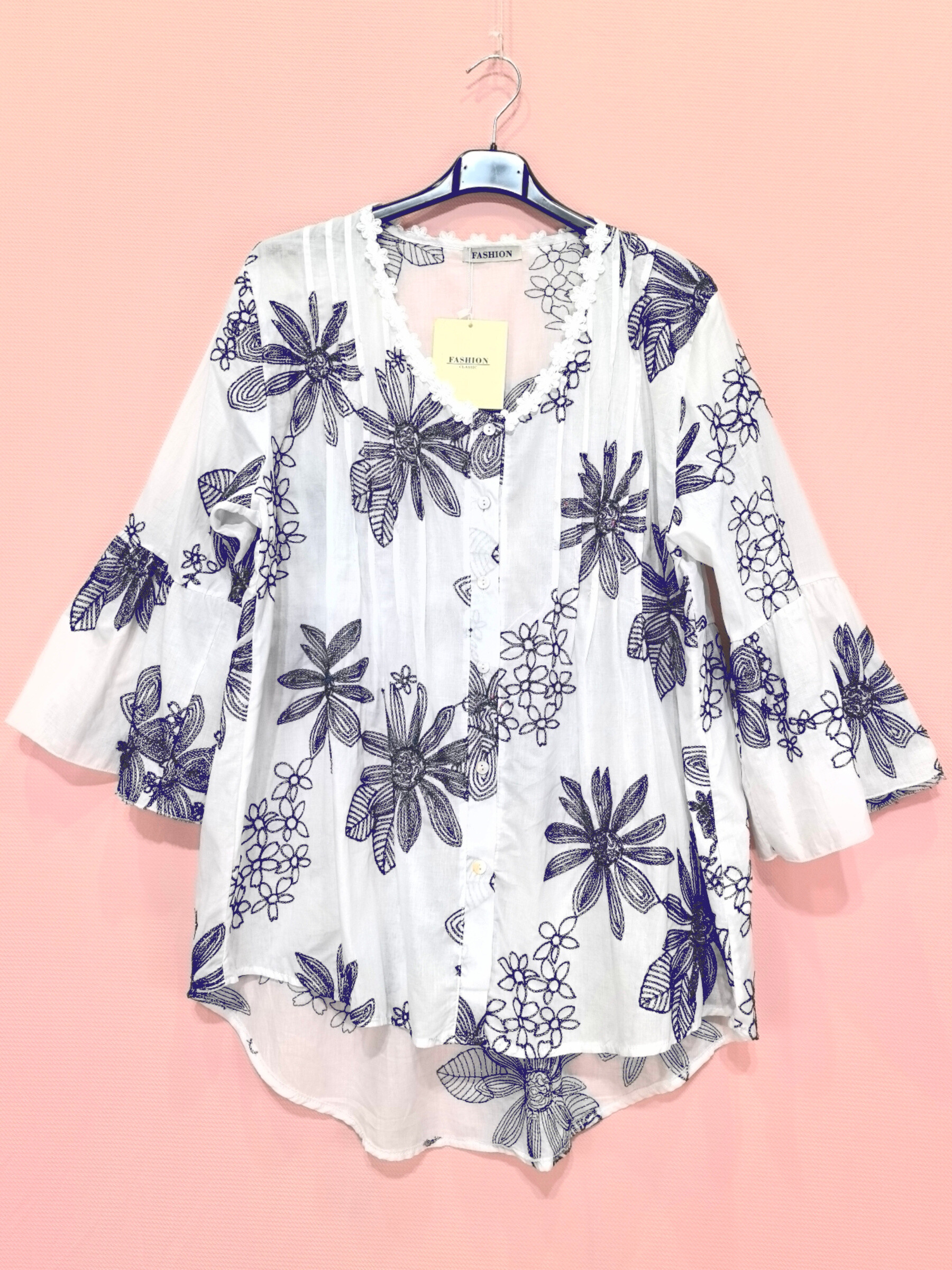 Wholesaler New Sunshine - Embroidery shirt