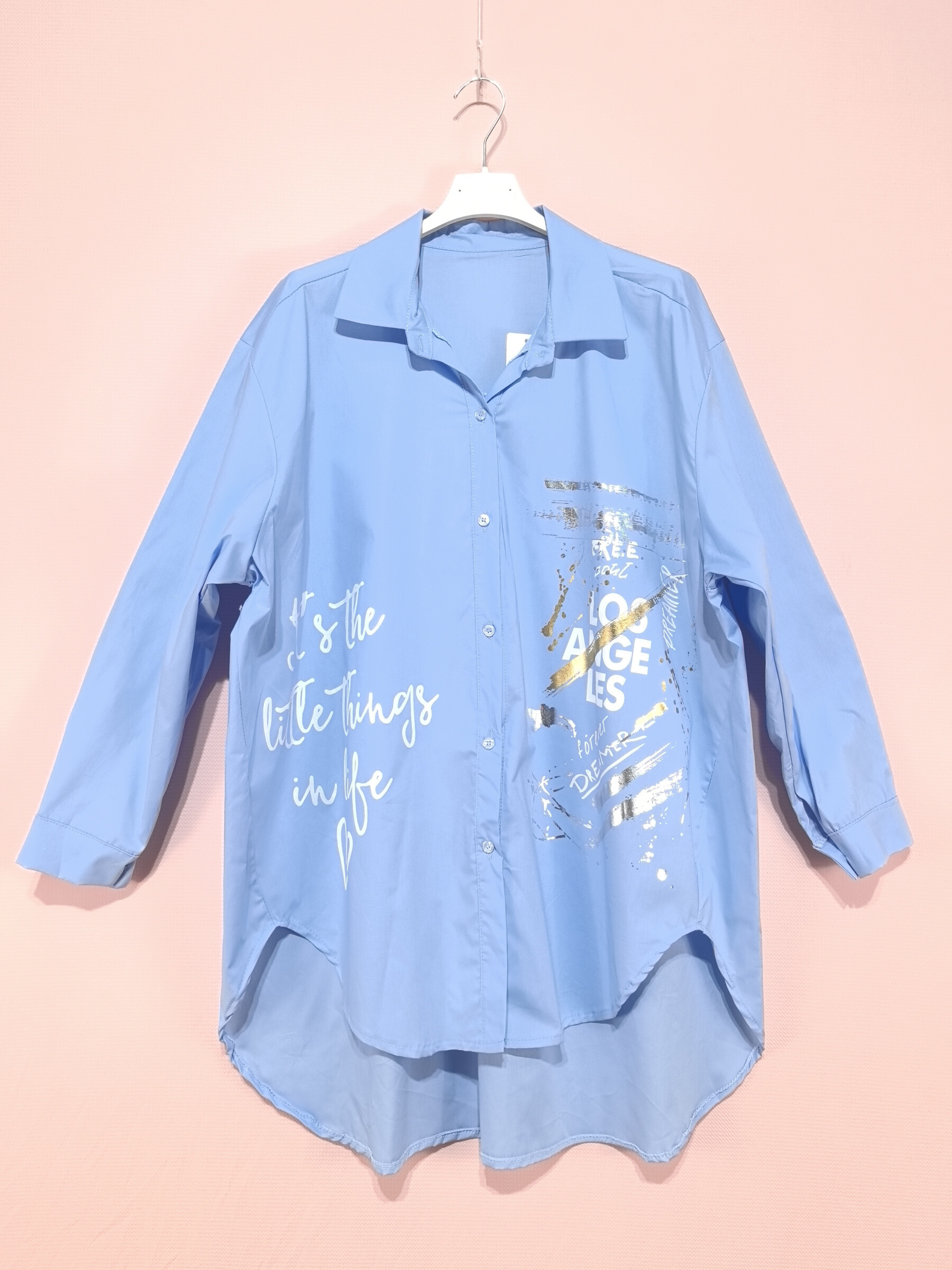 Wholesaler New Sunshine - Oversized shirt with writing