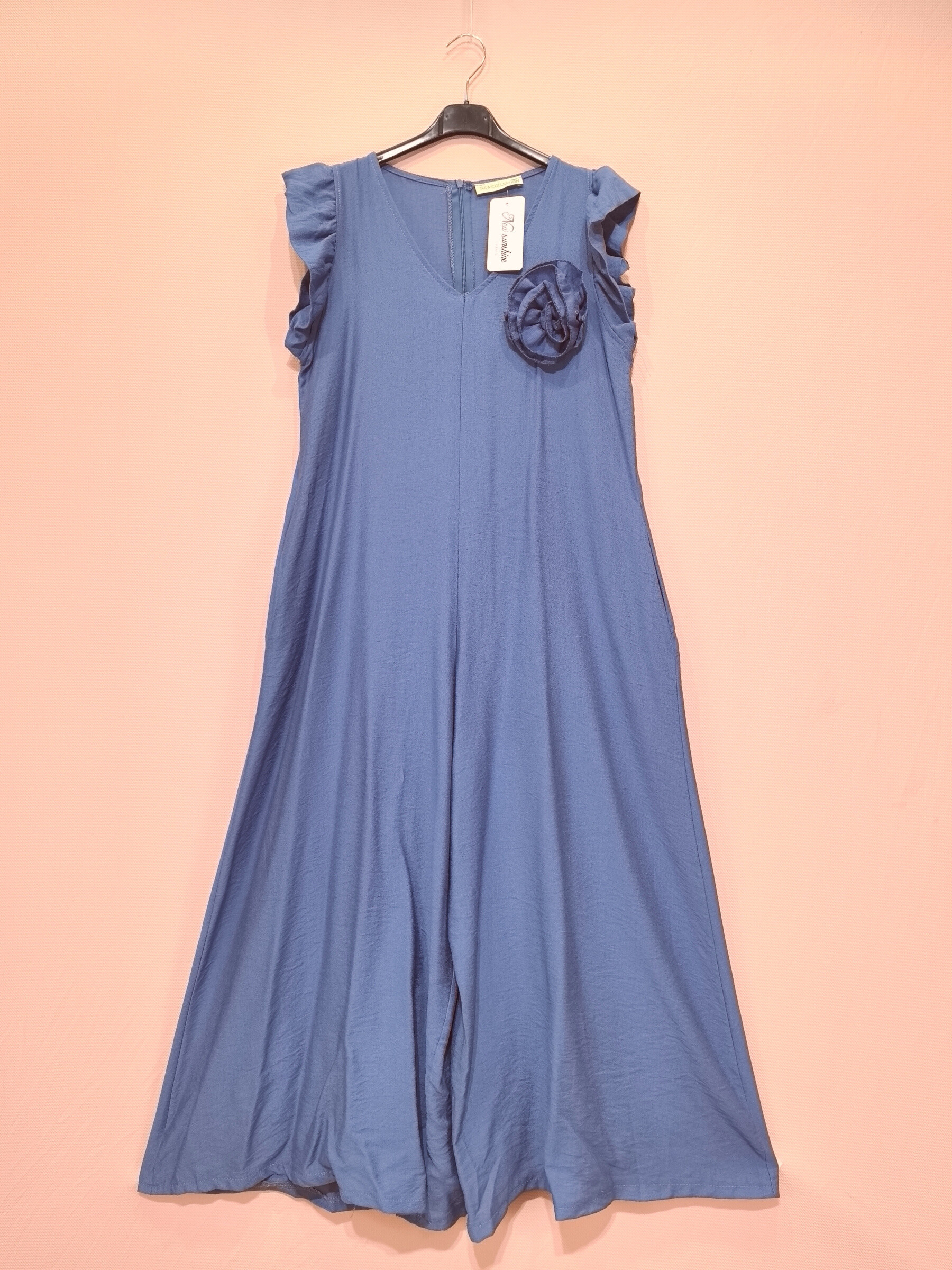 Wholesaler New Sunshine - Full flared combination with a flower spindle and zipped closure on the back