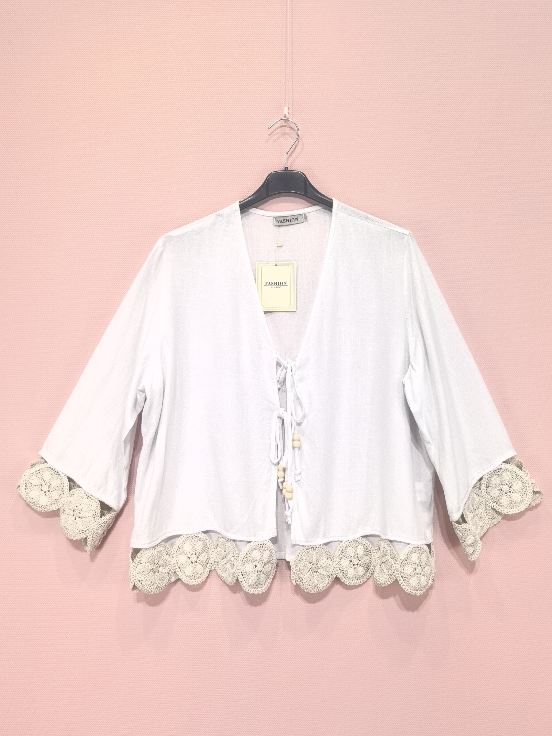 Grossiste New Sunshine - Gilet dentelle