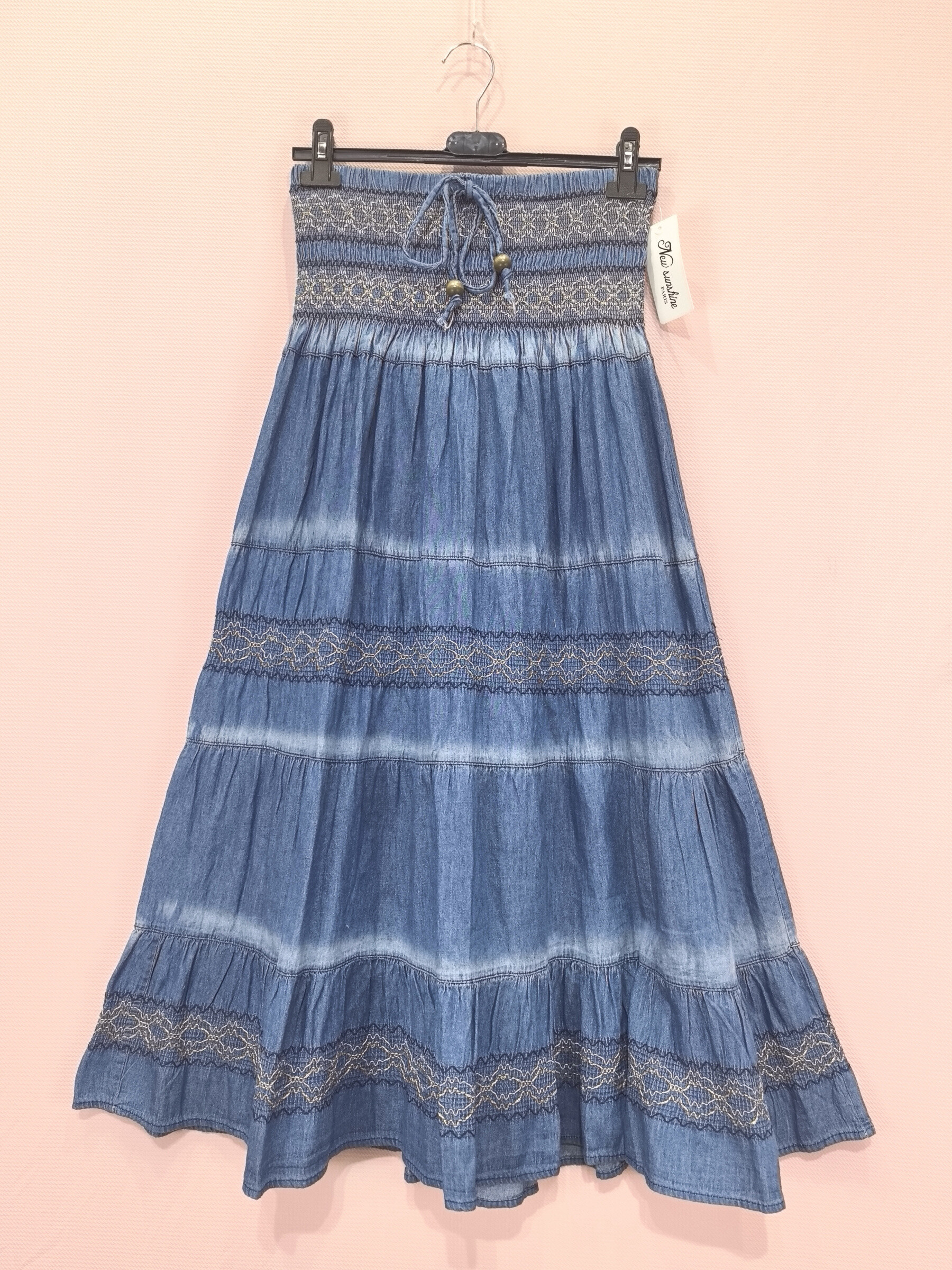 Wholesaler New Sunshine - Jeans long skirt