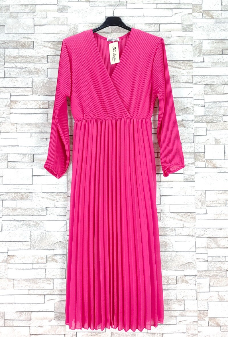 Grossiste New Sunshine - Robe longue plissée