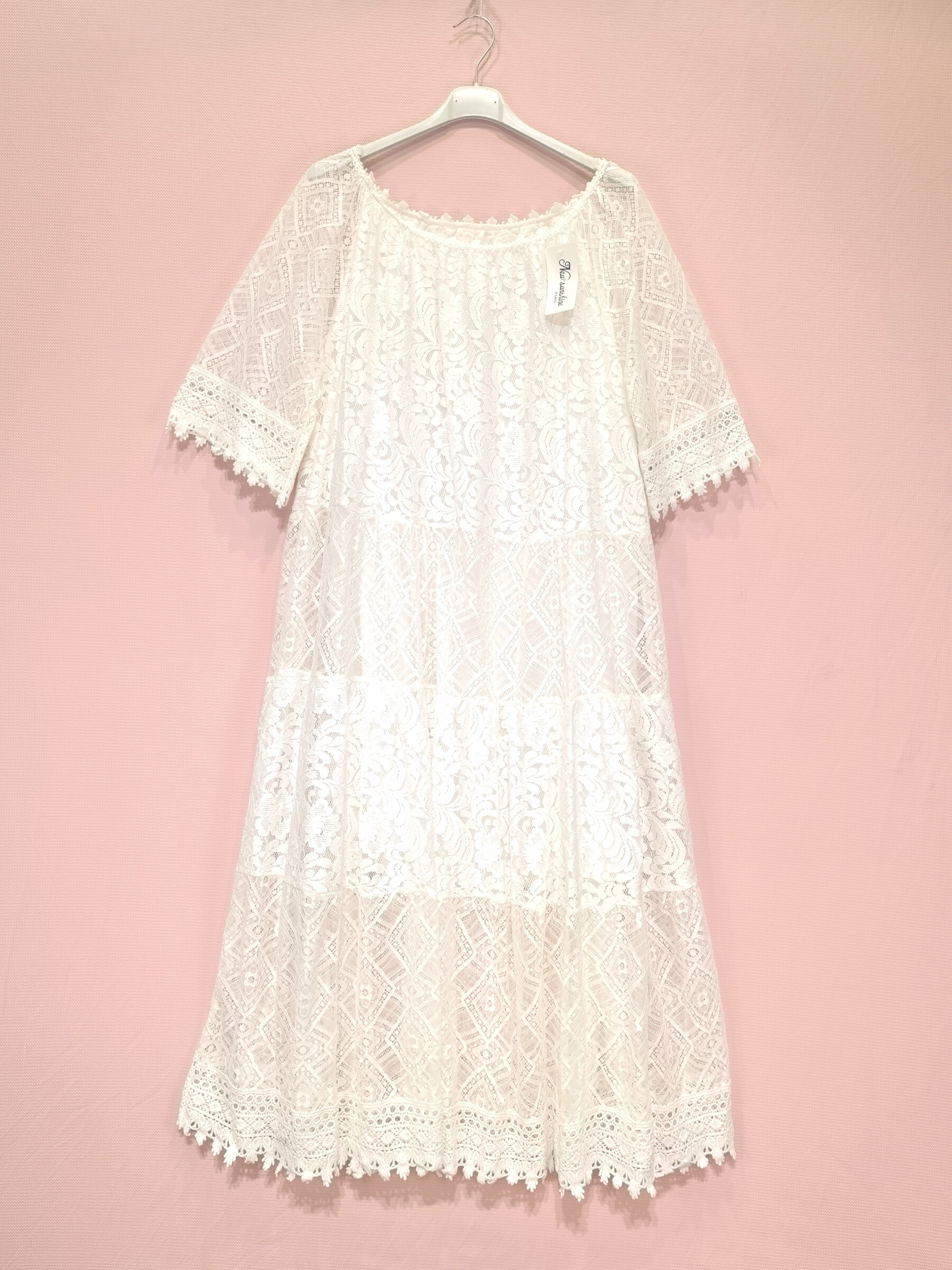 Grossiste New Sunshine - Robe longue dentelle