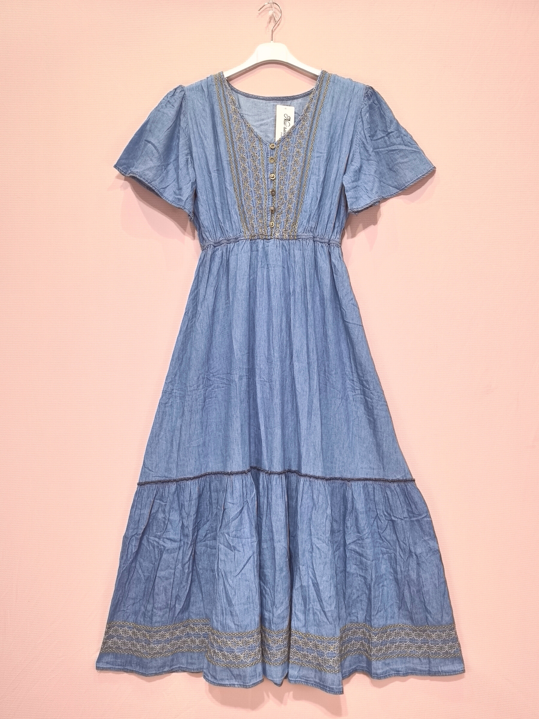 Wholesaler New Sunshine - Long jeansless dressing dress