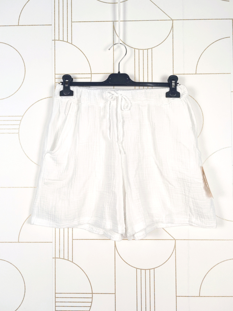 Grossiste New Sunshine - Short en gaze de coton