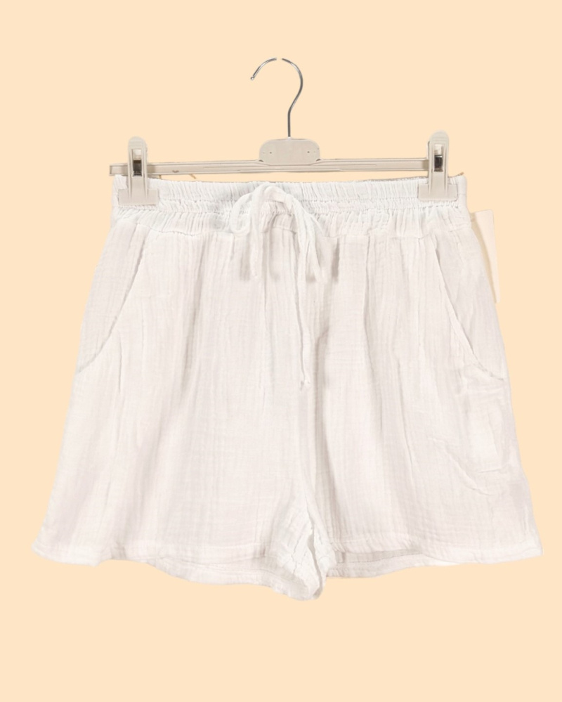 Grossiste New Sunshine - Short en gaze de coton