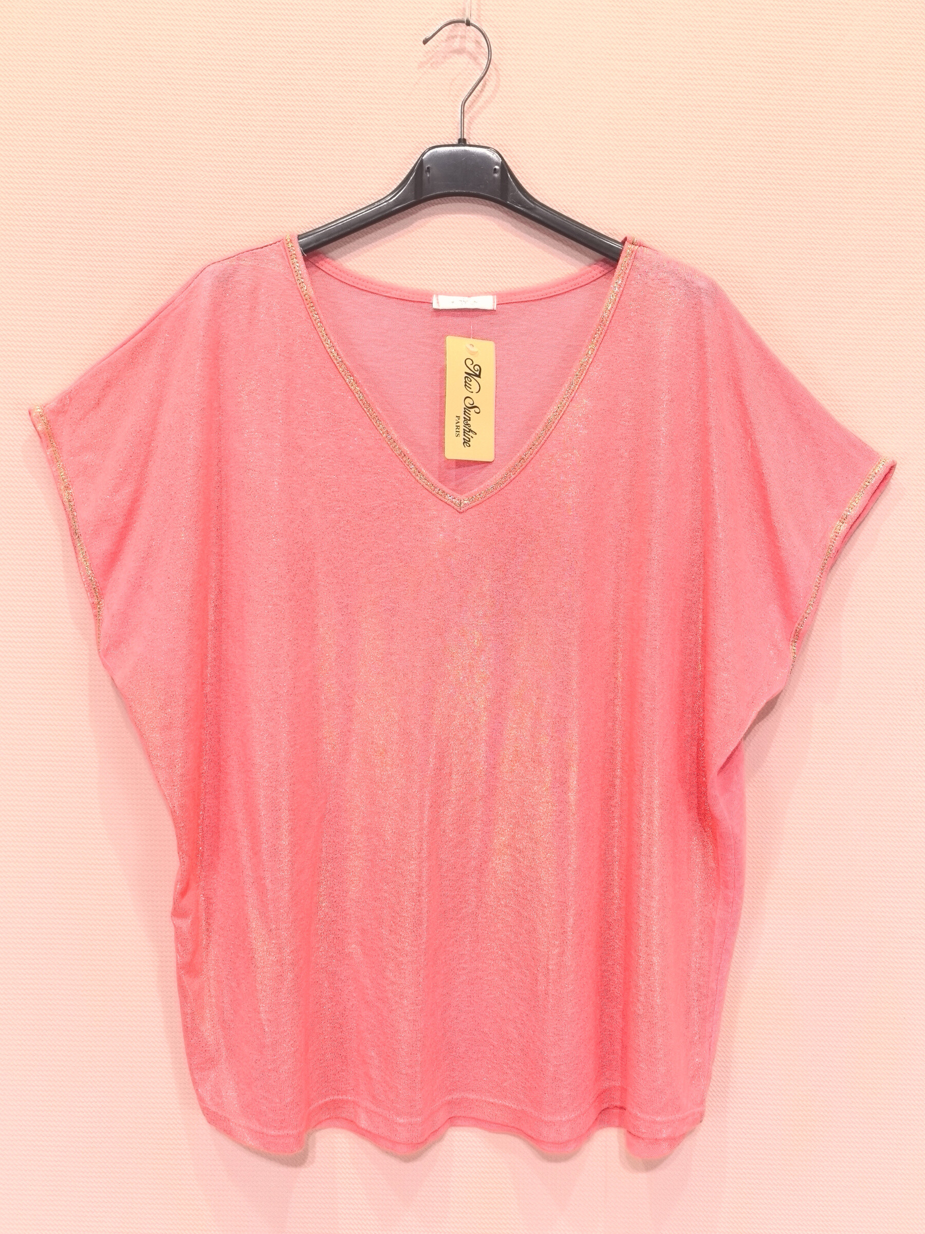 Grossiste New Sunshine - T-shirt ample brillant