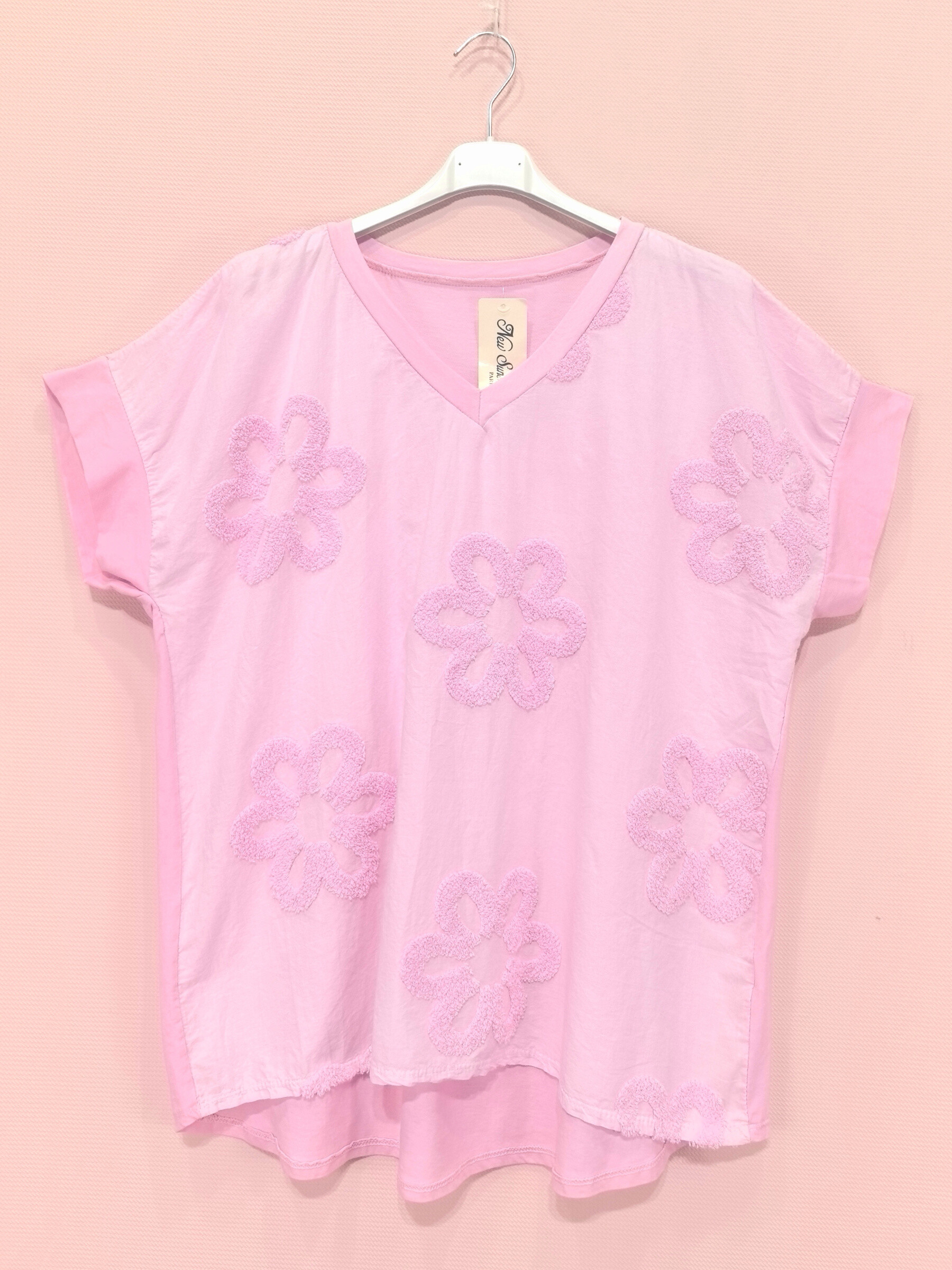Wholesaler New Sunshine - Embroidered t-shirt