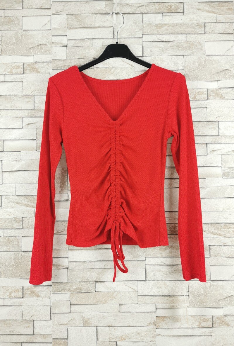 Grossiste New Sunshine - Haut manches longues serre lacet