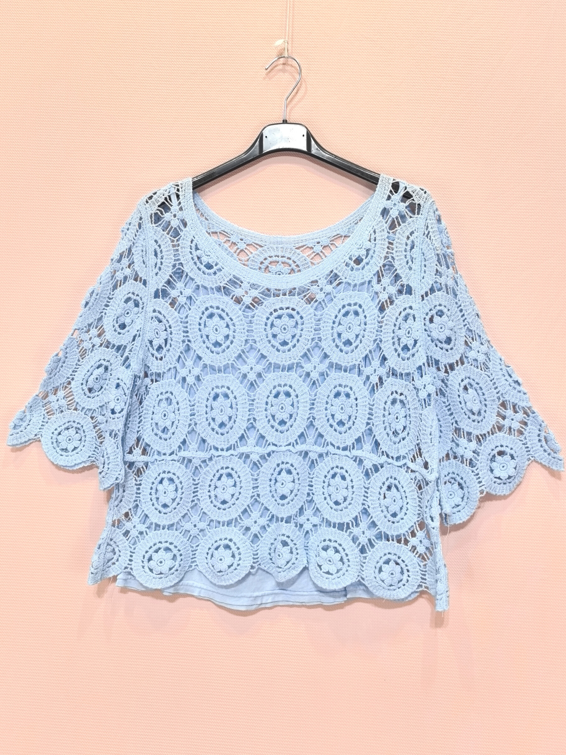 Grossiste New Sunshine - Top crochet 2 pièces