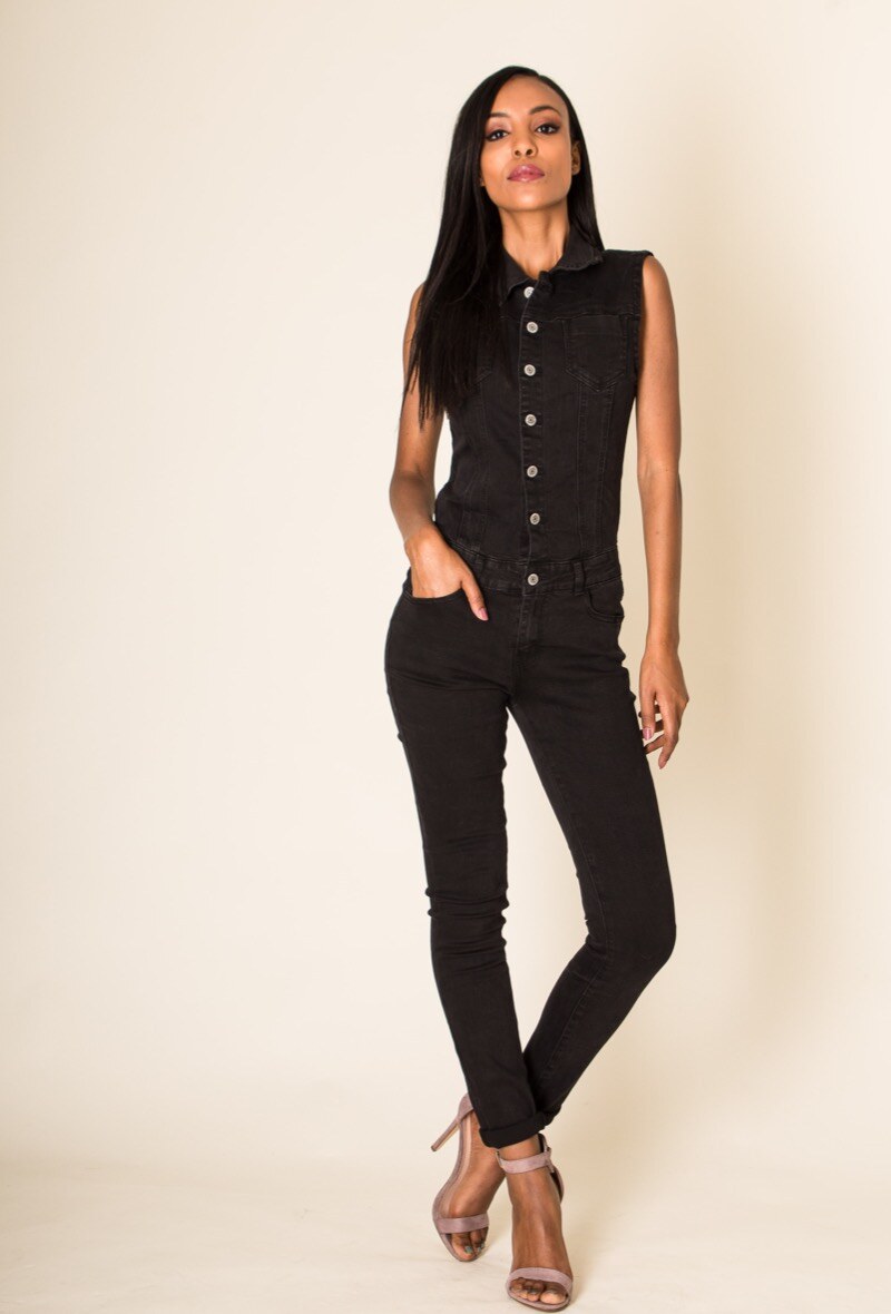 Grossista Nina Carter - Tuta di jeans