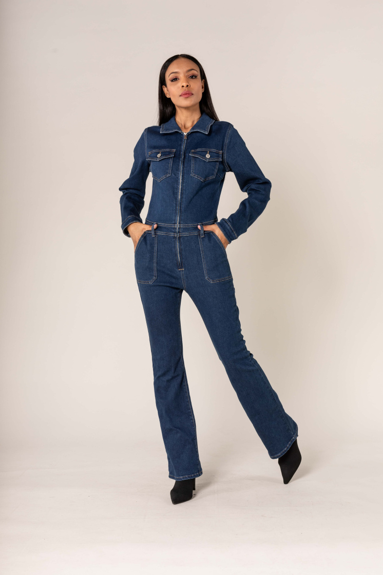 Großhändler Nina Carter - Langärmliger Overall