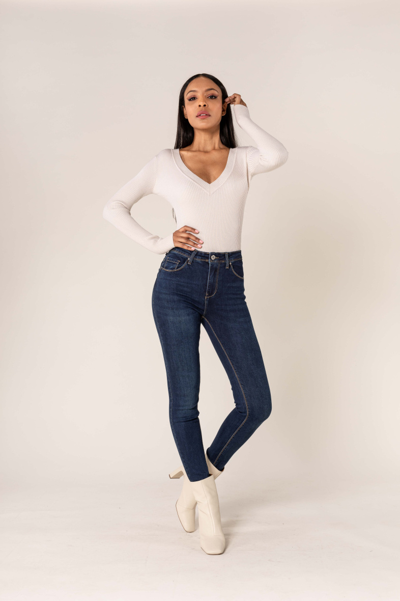 Großhändler Nina Carter - Enge Push-up-Jeans
