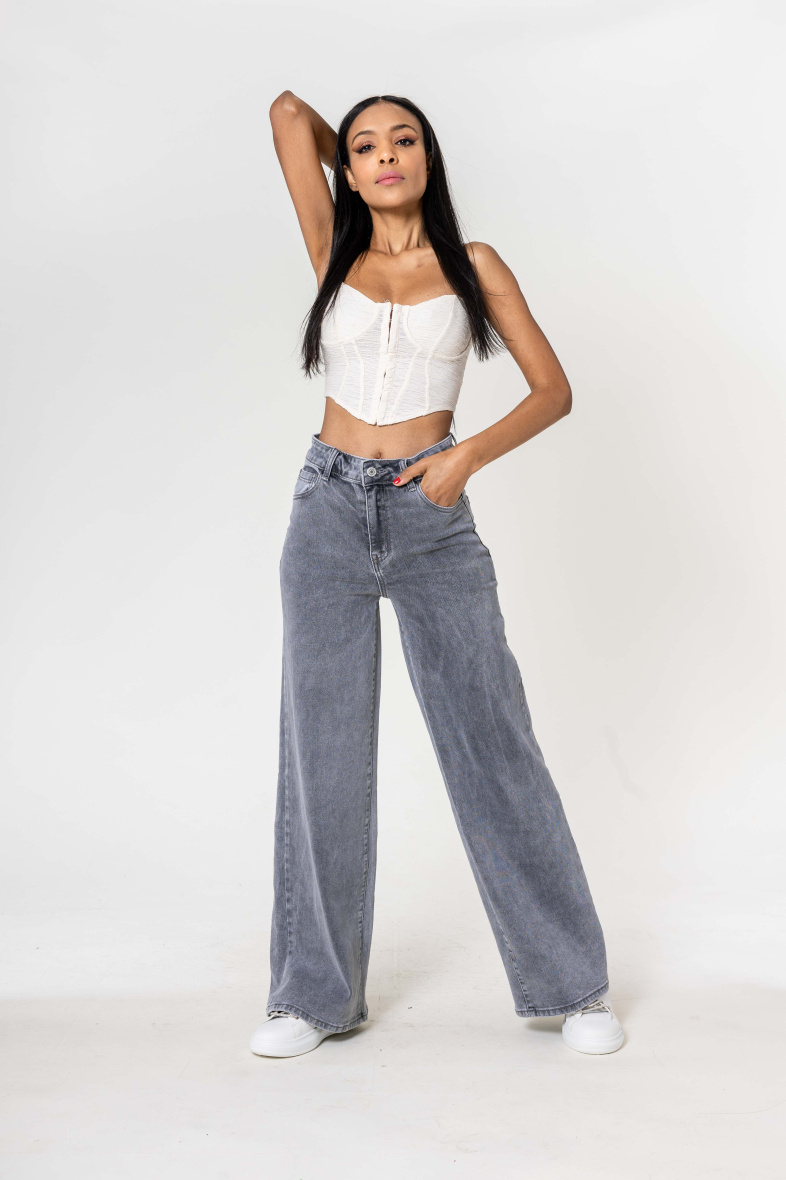 Grossiste Nina Carter - Wide Leg taille haute