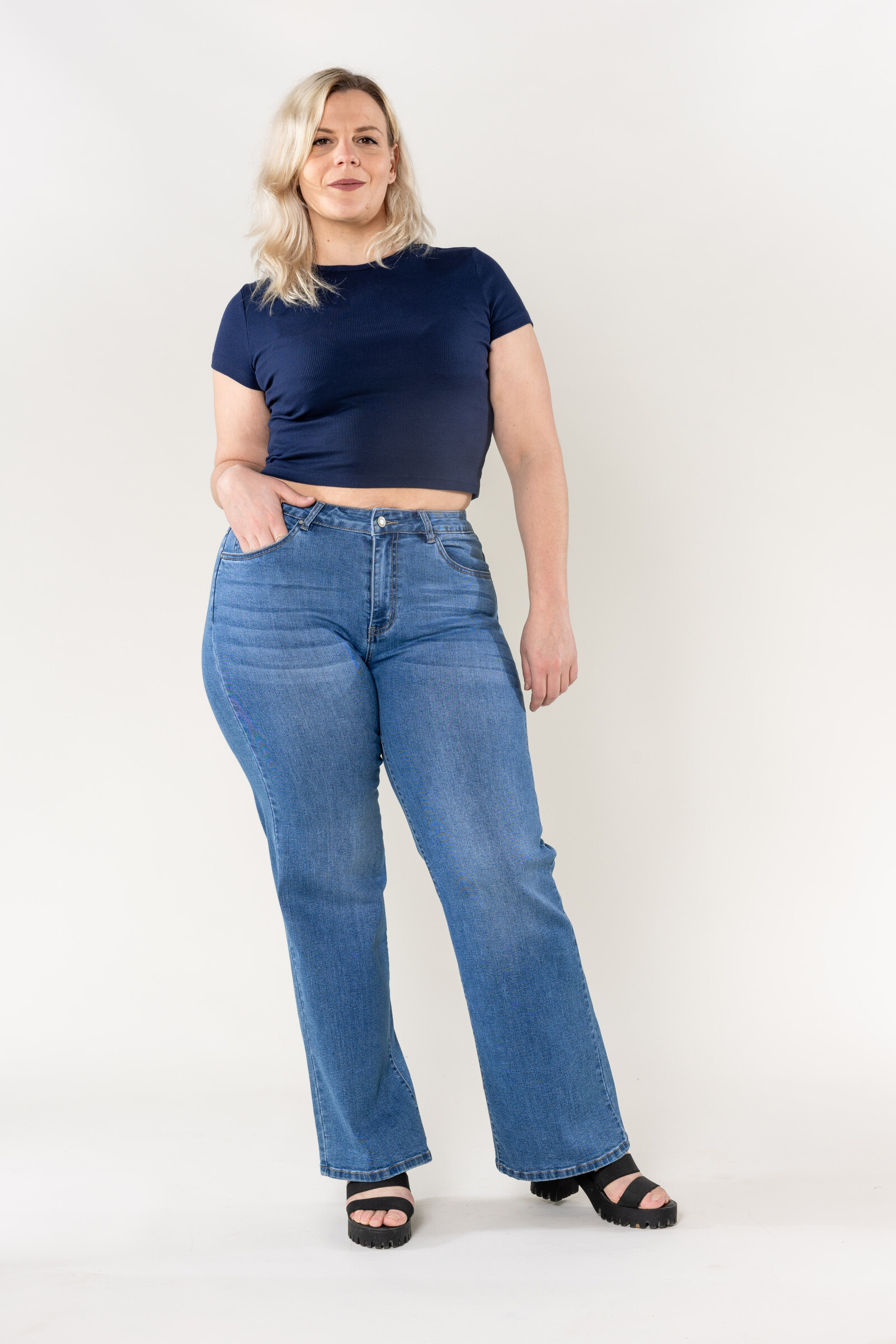 Grossista Nina Carter - Curva taglie forti Flare