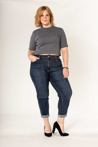 Grossiste Nina Carter - Plus Size Curve Nina Carter jean Mom Grossiste Nina Carter - Plus Size Curve Nina Carter jean Mom