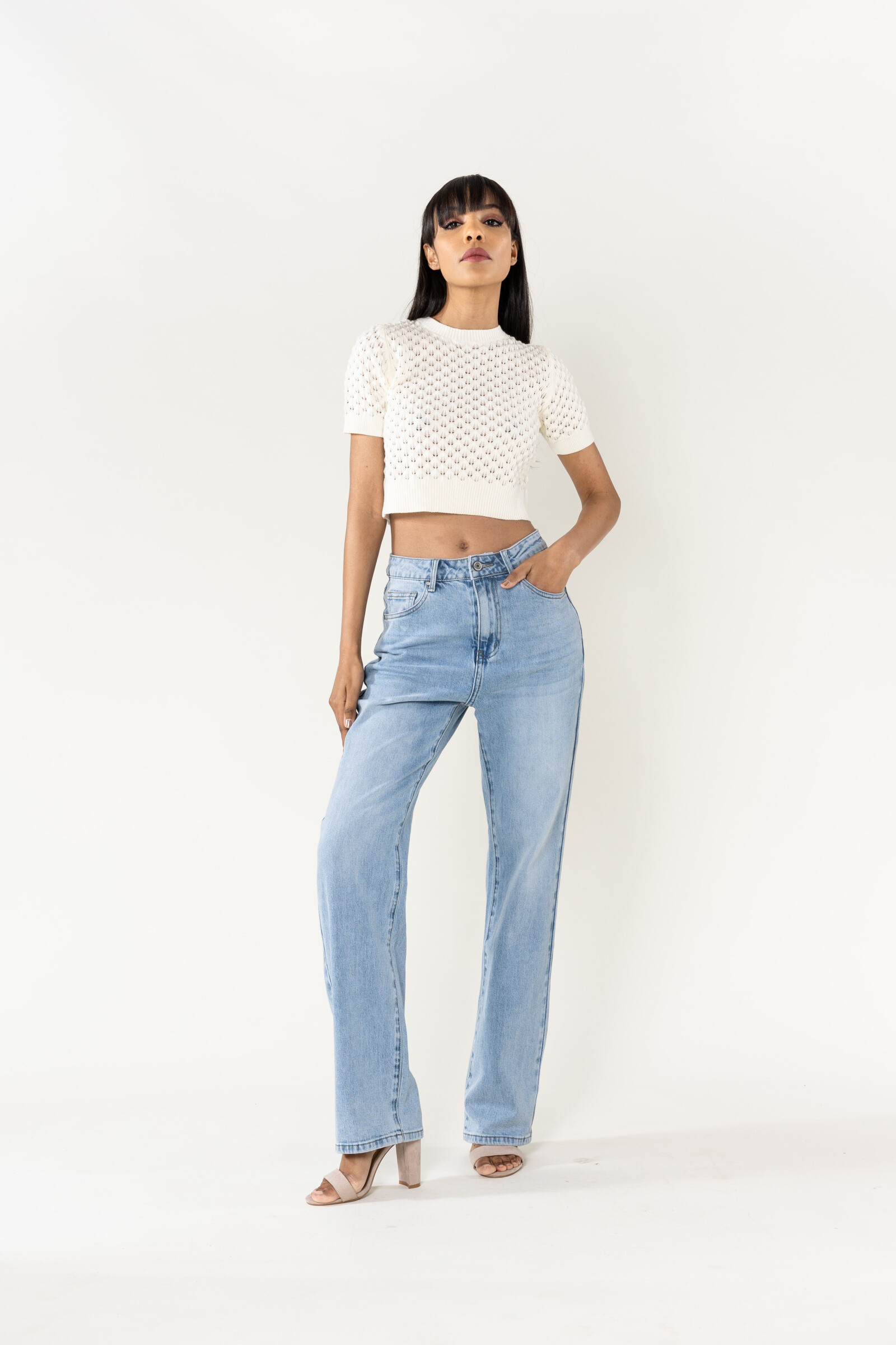 Grossista Nina Carter - Jeans larghi e dritti