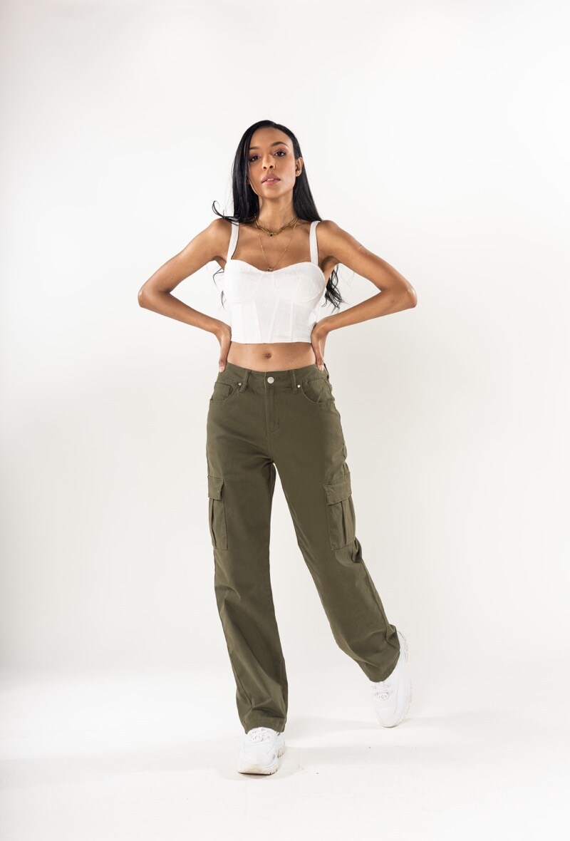 Grossiste Nina Carter - Jean cargo large