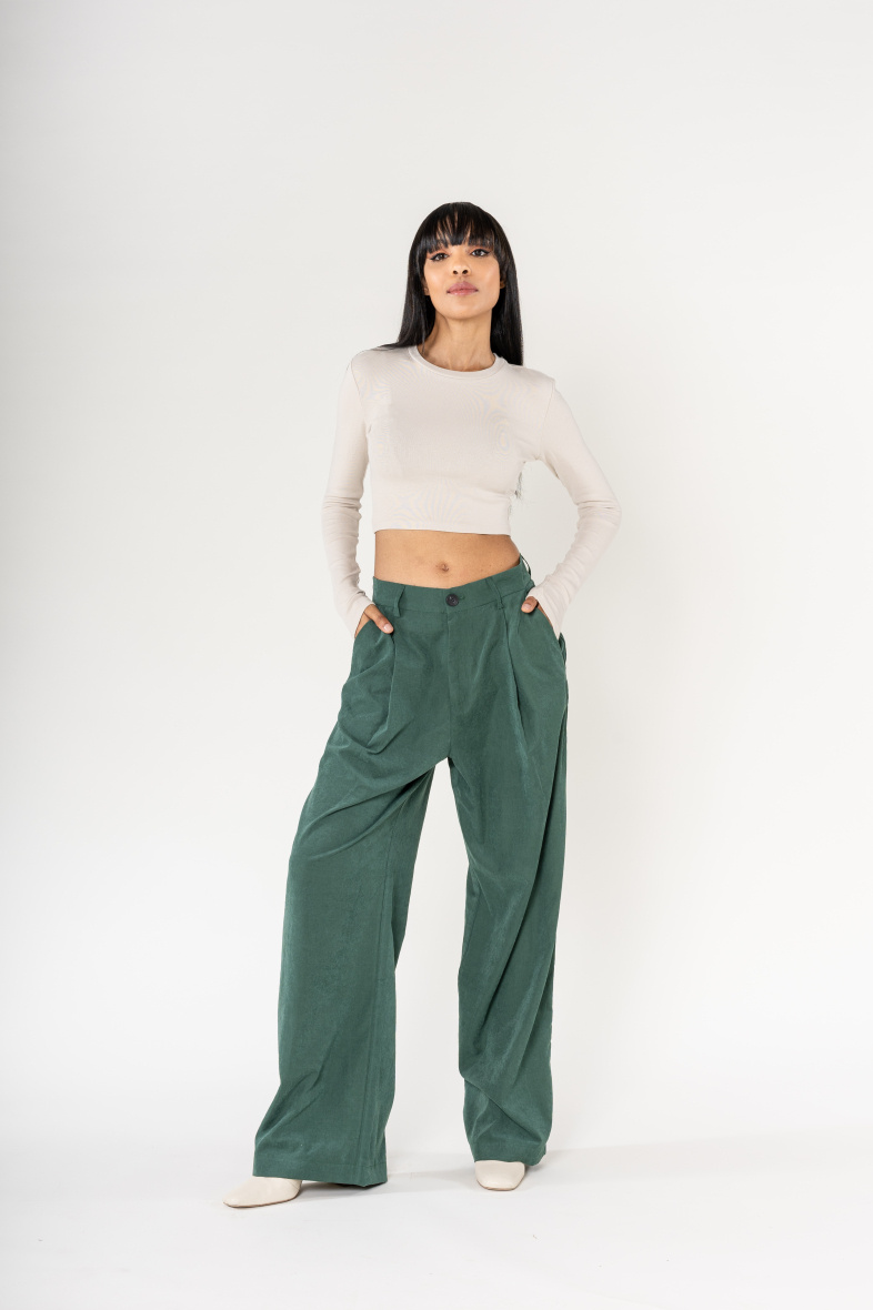 Grossiste Nina Carter - Pantalon large habillé