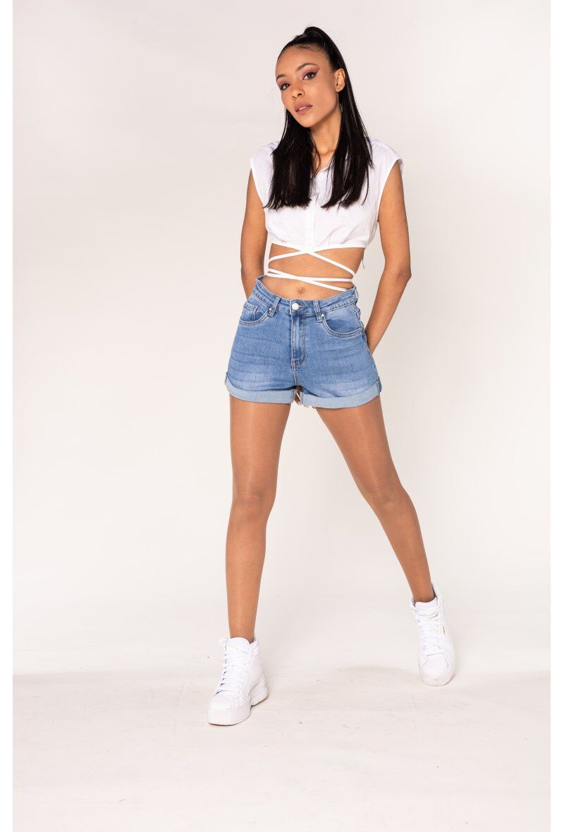 Wholesaler Nina Carter - Stretch denim shorts