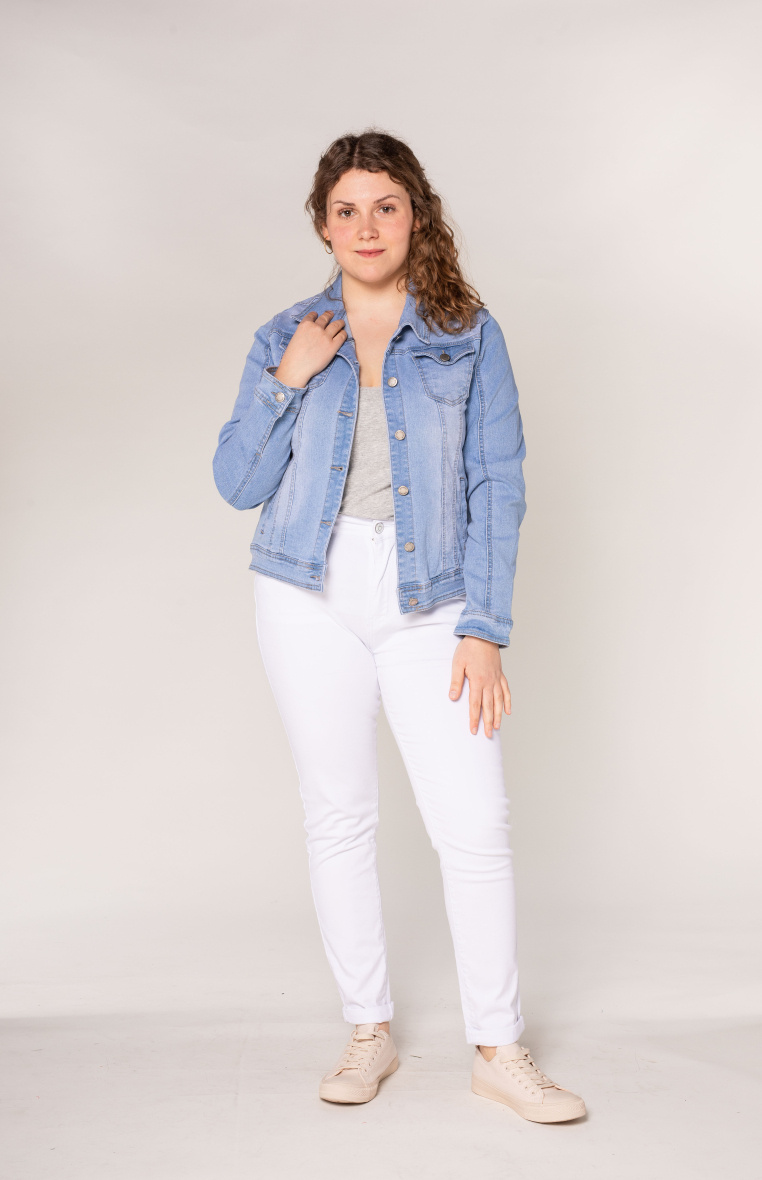 Grossista Nina Carter - Giacca di jeans a coste